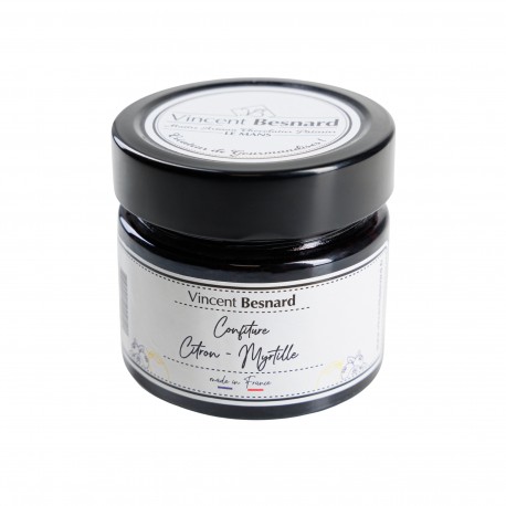 Confiture Citron - Myrtille - Vincent Besnard Chocolatier Pâtissier