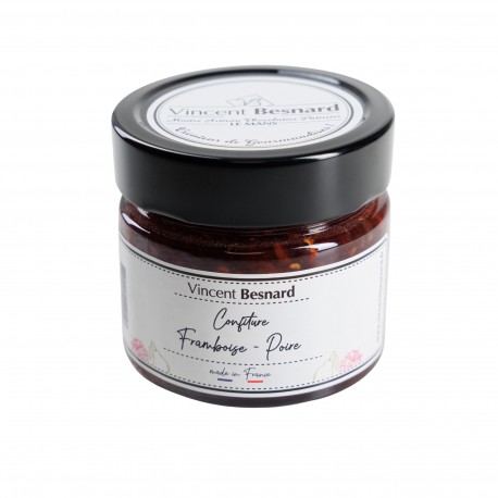 Confiture Framboise - Poire - Vincent Besnard Chocolatier Pâtissier