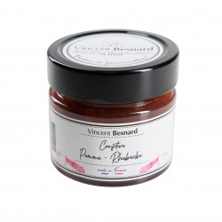 Confiture Pomme - Rhubarbe - Vincent Besnard Chocolatier Pâtissier