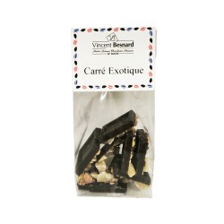 Carré exotique noir