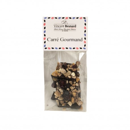 Carré gourmand noir