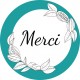 Etiquette Merci