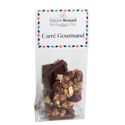 Carré gourmand noir