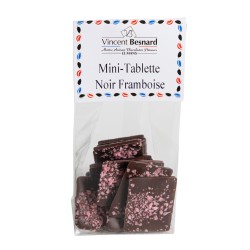 Mini Tablette Noir Pépite de framboise