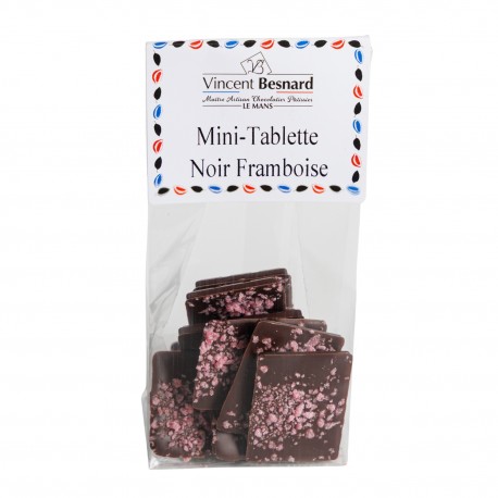 Mini Tablette Noir Pépite de framboise
