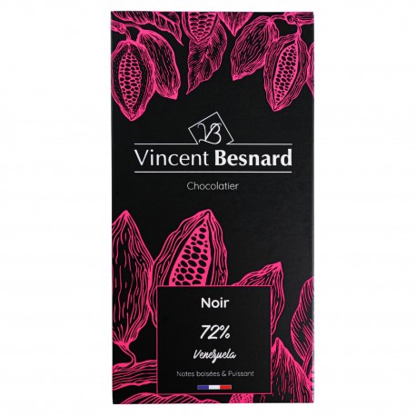 Tablette Noir 72% Venezuela