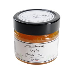 Confiture Ananas - Coco - Vincent Besnard Chocolatier Pâtissier