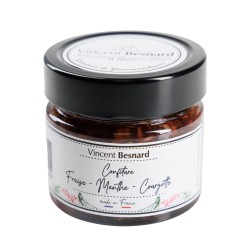 Confiture Fraise - Menthe - Courgette - Vincent Besnard Chocolatier Pâtissier