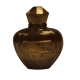 Bouteille de parfum Noir bronzée